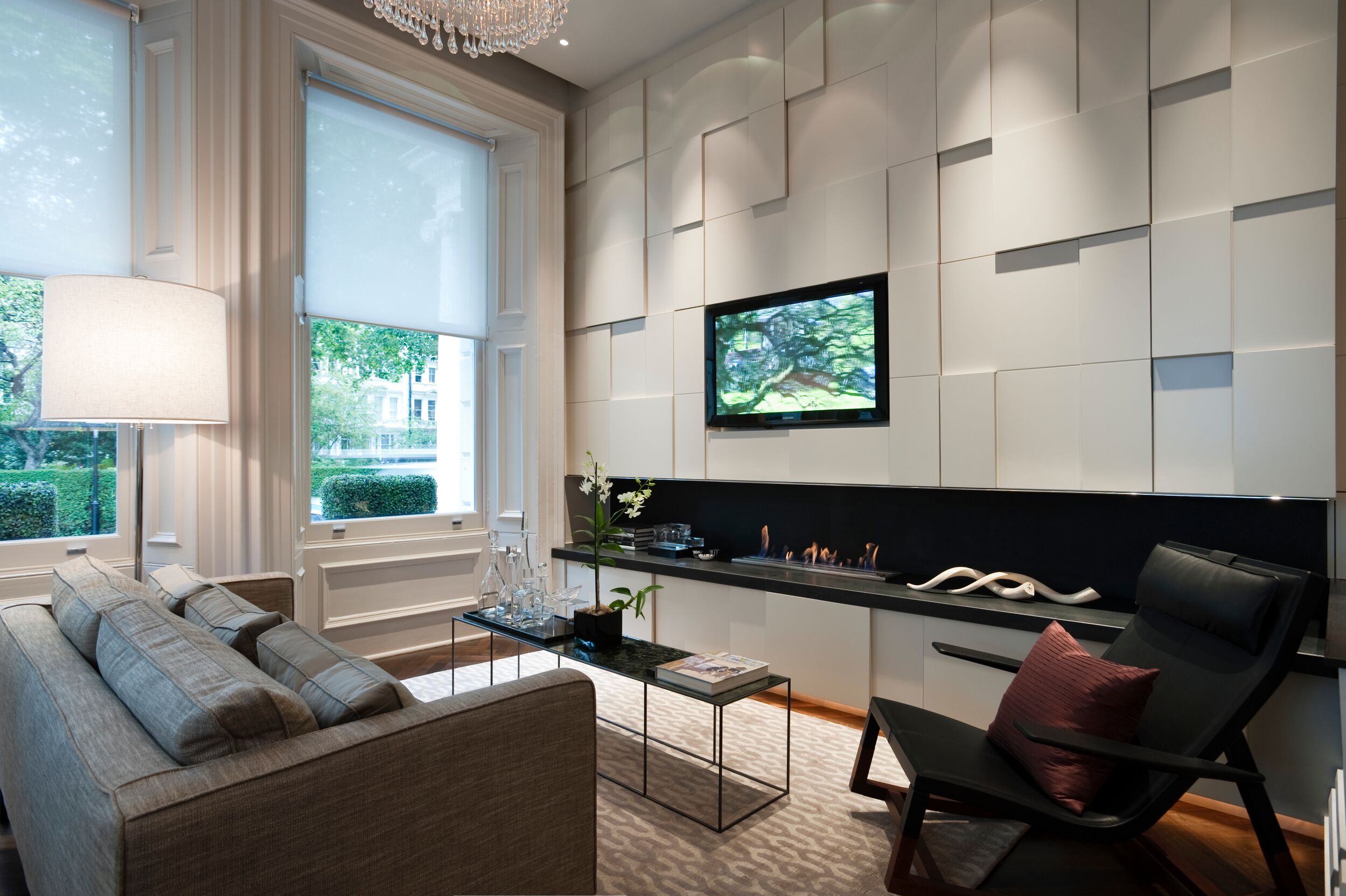 London apartment.